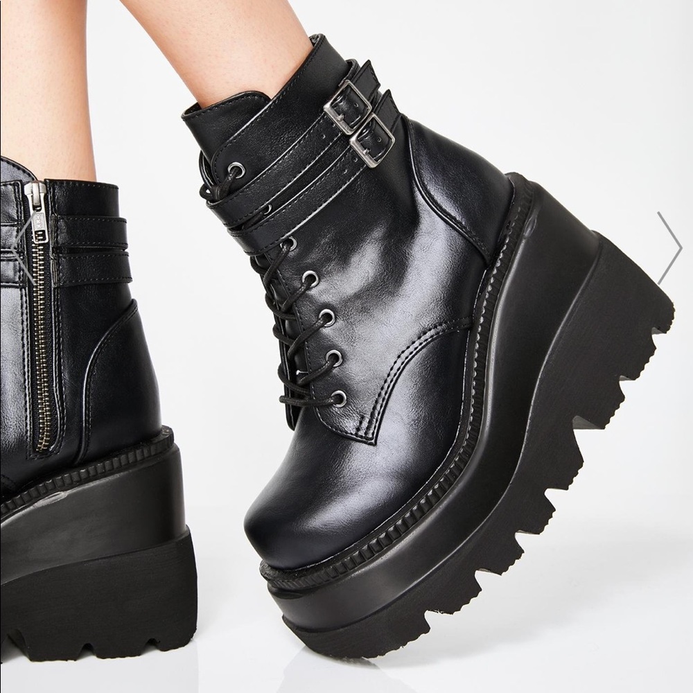 Demonia Technopagan Boots